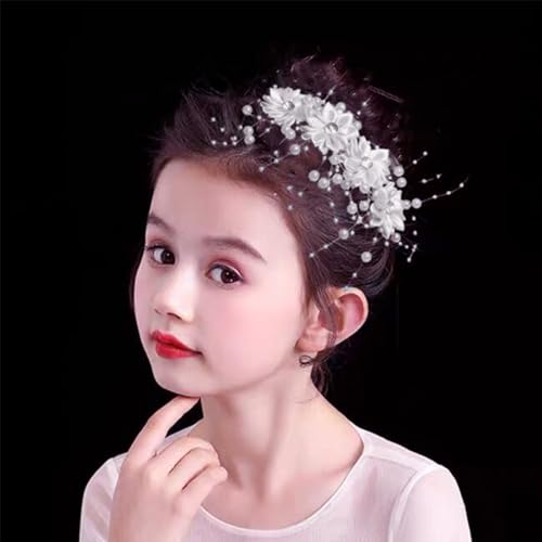 FQTANJU 200 Ft Acrylic Crystal Beads String Roll, 8mm and 3mm Mixed, Party Garland Wedding Centerpieces Bridal Bouquet Crafts Decoration 60M(White) - color: White