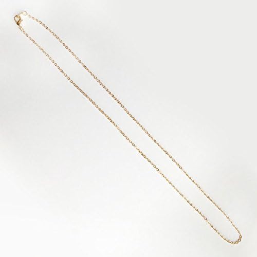 10PCHN 10pcs 17.5inch 16K Gold Plated Finished Cable Chain Necklace Bulk Discount Jewelry Supply