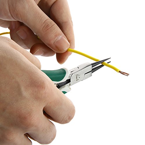 2Pcs Round Nose Pliers Jewelry Fine Round Needle Long Nose Pliers (5-Inch)