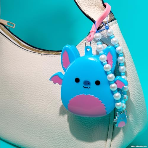 Original Squishmallows Boyle The Bat Bracelet Kit, Makes 3 Accessories, Fun Beads and Charms, Bonus Keychain, Friendship Jewelry Making Set, Gifts for Girls, Craft Kits, Arts and Crafts for Kids - style: Boyle the Bat