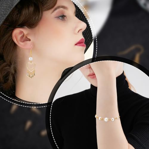 Beebeecraft 1 Box 80Pcs Teardrop Charms Dangle End Beads Extender Chain Drop Water Charms for Jewelry Making Findings - color: Gold, size: 6x3mm/8x4mm