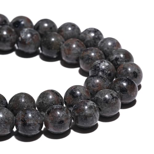 6mm Natural Flame Yooperlite Gemstone Beads Polished Round Smooth Stone Beads for Bracelets Jewelry Making 15inch Loose Beads - color: Flame Yooperlite Stone, size: 6mm