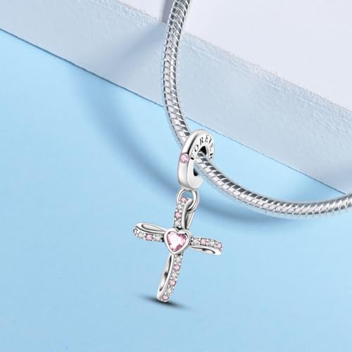 925 sterling silver bracelet necklace pendant, women's jewelry gift, dream catcher net bead pendant, suitable for original bracelets, parties, birthday jewelry gifts - color: KJC456
