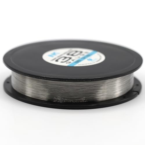 NK Jewelry Making Wire Stainless Steel 316L Soft Annealed AWG 22 24 26 27 28 29 30 32 34 36 38 40 Gauge (SS316L 38Ga 1000Feet, 1) - size: SS316L 38Ga 1000Feet