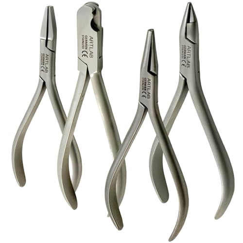 4 Pliers Types for Metal Forming, Wire Bending for Making Loops, Curves, Rings, Angles, Wire Shape Forning Pliers for Crafts, Hobby, and More.