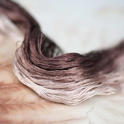 Mulberry Silk Floss Embroidery Thread Floss-Cross Stitch Threads China Silk Woven Jewelry Threads DIY Sewing Kits (59) - color: 59