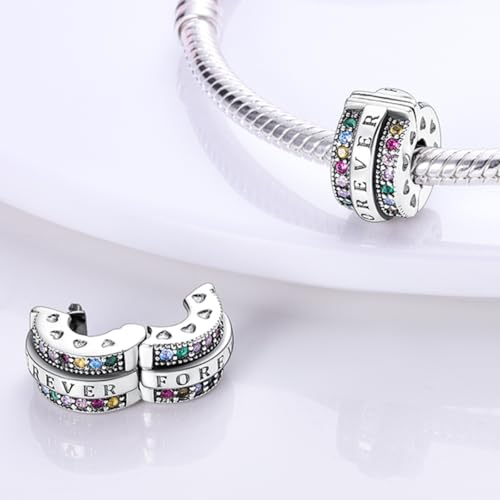 925 sterling silver bracelet necklace pendant, women's jewelry gift, dream catcher net bead pendant, suitable for original bracelets, parties, birthday jewelry gifts - color: KJC506