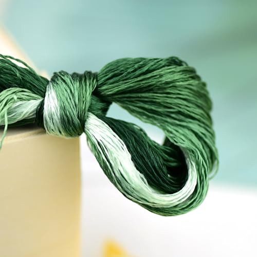 Mulberry Silk Floss Embroidery Thread Floss-Cross Stitch Threads China Silk Woven Jewelry Threads DIY Sewing Kits (10) - color: 10