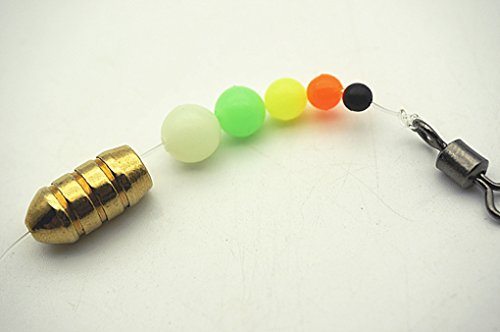 Toasis 1000pcs Colorful Luminous Glow Fishing Beads - size: 6mm
