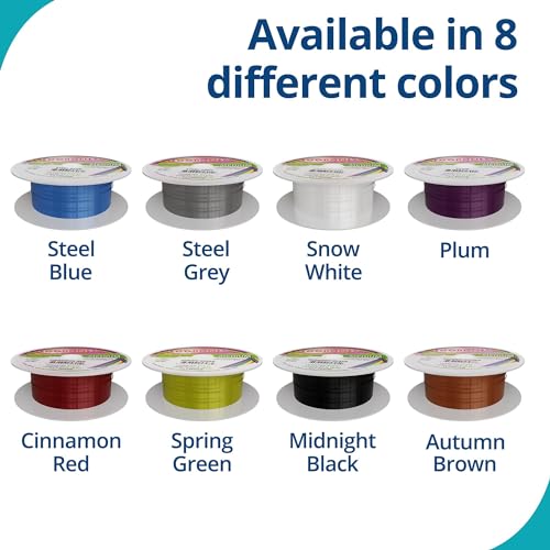 Soft Flex Econoflex Hobby Beading Wire - Flexible Stainless Steel Wire for Crafting - 7 Strand 0.19 30 Ft - style: Snow White