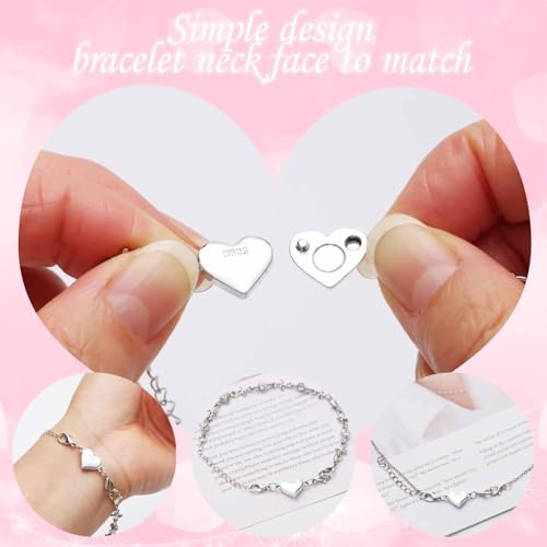 925 Silver Magnetic Necklace Clasps and Closures, Double Lobster Magnetic Necklace Clasps for Bracelet and Necklace Extender (5golden+5silvery) - color: 5golden+5silvery