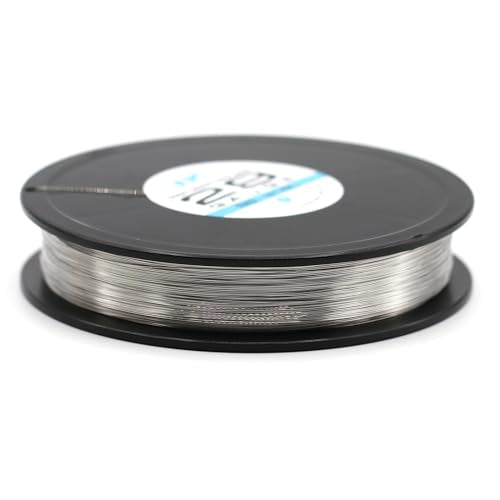 NK Jewelry Making Wire Stainless Steel 316L Soft Annealed AWG 22 24 26 27 28 29 30 32 34 36 38 40 Gauge (SS316L 29Ga 500Feet, 1) - size: SS316L 29Ga 500Feet