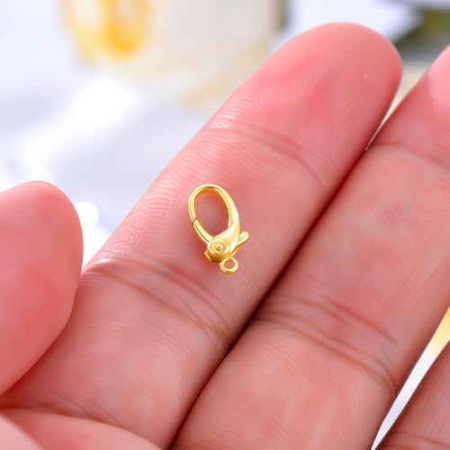 14K Yellow Gold Jewelry Clasp Necklace Extender Clasp Bracelet Extension Connector for DIY Necklace Bracelet Anklet Jewelry Making, 14K Gold Clasp for DIY Jewelry Making (Style 16) - style: Style 16