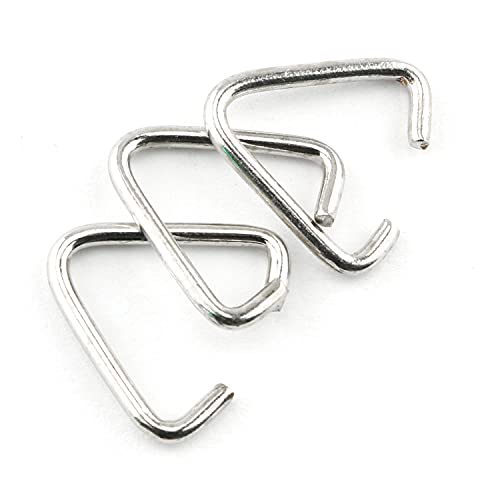 E-outstanding 100Pcs Metal Triangle Open Jump Rings for Decoration Jewelry DIY Accessories, 15mm