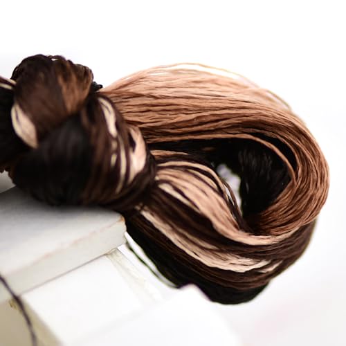 Mulberry Silk Floss Embroidery Thread Floss-Cross Stitch Threads China Silk Woven Jewelry Threads DIY Sewing Kits (06) - color: 06