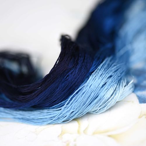 Mulberry Silk Floss Embroidery Thread Floss-Cross Stitch Threads China Silk Woven Jewelry Threads DIY Sewing Kits (56) - color: 56