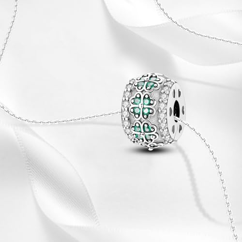 925 sterling silver bracelet necklace pendant, women's jewelry gift, dream catcher net bead pendant, suitable for original bracelets, parties, birthday jewelry gifts - color: KJC864