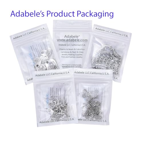 40pcs Cute Bird Symbol of Freedom and Hope Large Hole Animal Loose Beads (4.5mm Hole) Antique Silver Metal Spacer for DIY Craft Jewelry Making MEC-A9 - size: Bird