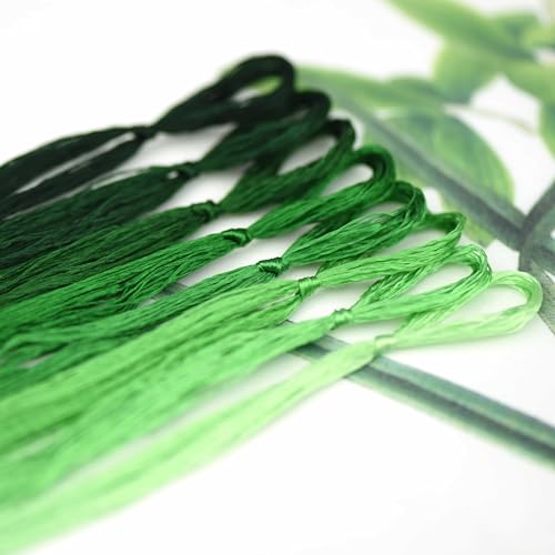 Mulberry Silk Floss Embroidery Thread Floss-Cross Stitch Threads China Silk Woven Jewelry Threads DIY Sewing Kits (103) - color: 103