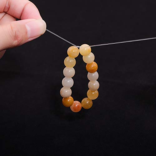 BEADIA Elastic Crystal String 1.2mm Clear Bead Cord for Bracelet Beading Jewelry Making 65yard - size: 1.2mm