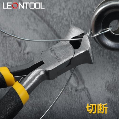 End Cutting Pliers 4.5-Inch Nail Remover Tool Nail Puller Wire Cutters for Crafts End Nipper Staple Remover - size: End Cutting