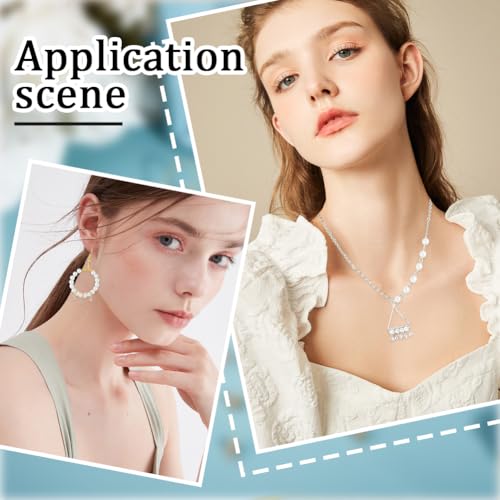 Beebeecraft 50Pcs 2 Colors Round Rhinestone Charms 18K Gold & 925 Sterling Silver Plated Cubic Zirconia Crystal Clear Pendant Charms for Jewelry Making DIY Supplies - color: Gold & Silver