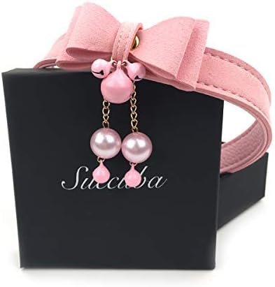 Bell Choker Collar Necklace Lolita Bow Collar Cat Kitty Velvet Necklace