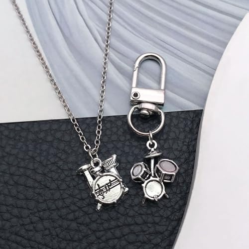 WOCRAFT 60pcs Antique Silver Music Bracelet Charms for Jewelry Making Sets DIY Necklace Bracelet Keychain Crafting Charms Kit Craft Supplies (SN893) - color: Antique Silver, size: Music Charms