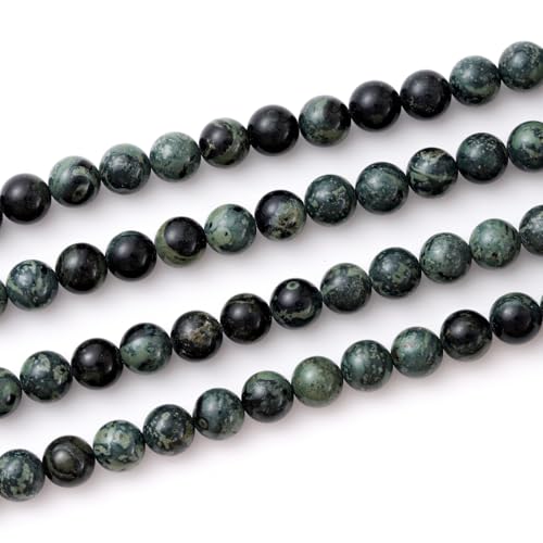 6mm 60pcs DIY Natural Kambaba Jasper Stone Beads Round Healing Crystal Gemstone Loose Beads for Jewelry Making Handmade Bracelet Necklace - color: Kambaba Jasper, size: 6mm