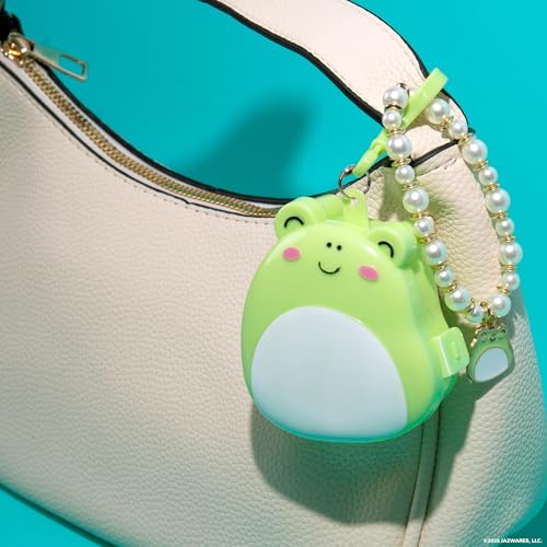 Original Squishmallows Wendy The Frog Bracelet Kit, Makes 3 Accessories, Fun Beads and Charms, Bonus Keychain, Friendship Jewelry Making Set, Gifts for Girls, Craft Kits, Arts and Crafts for Kids - style: Wendy the Frog