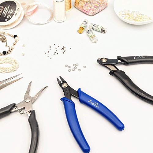 Beaditive Bead Crimping Plier for 2mm & 3mm Beads and Tubes | 5-Inch (Blue) - color: Blue