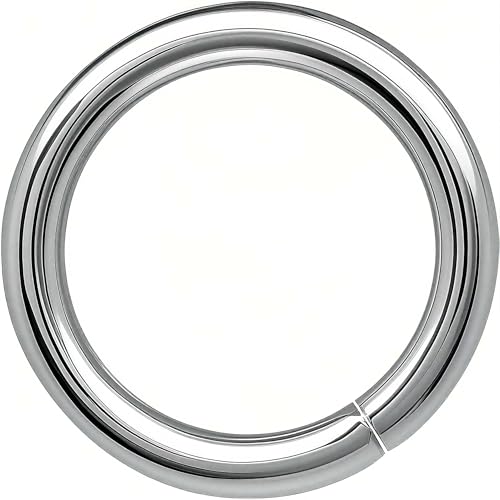 1000PCS 4mm 0.7mm Thickness 21 Gauge Stainless Steel Jump Rings, Unwelded Metal Round O Rings for Necklace Bracelet Keychain Chainmail Jewelry Making - size: 4mm OD-0.7mm Thick-21 Gauge