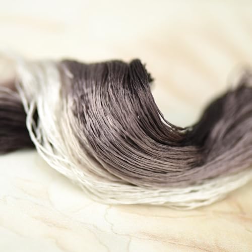 Mulberry Silk Floss Embroidery Thread Floss-Cross Stitch Threads China Silk Woven Jewelry Threads DIY Sewing Kits (112) - color: 112