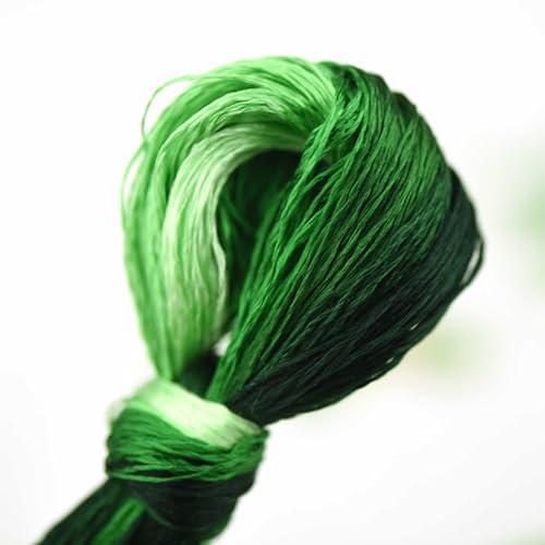 Mulberry Silk Floss Embroidery Thread Floss-Cross Stitch Threads China Silk Woven Jewelry Threads DIY Sewing Kits (103) - color: 103