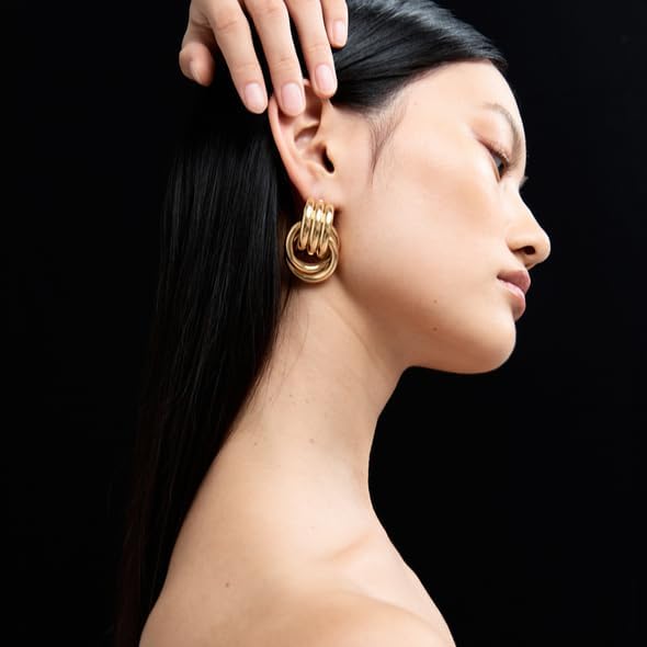 Heaven Mayhem Double Knot Earrings for Women
