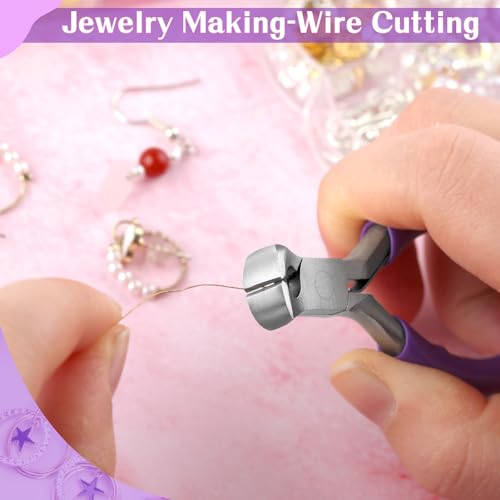 SPEEDWOX Mini End Cutting Pliers - 3-Inch End Nipper, Jewelry Wire Cutters and Zipper Pliers - style: End Cutting Pliers