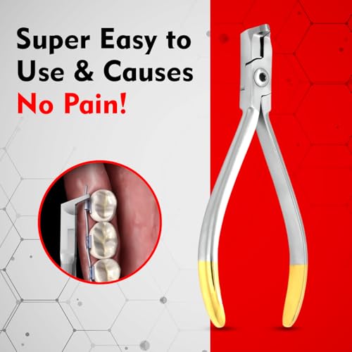 Distal End Cutter Plier | Hold & Cut Soft/Hard Wire | Precision TC Tip Wire Cutting Tool 1pc
