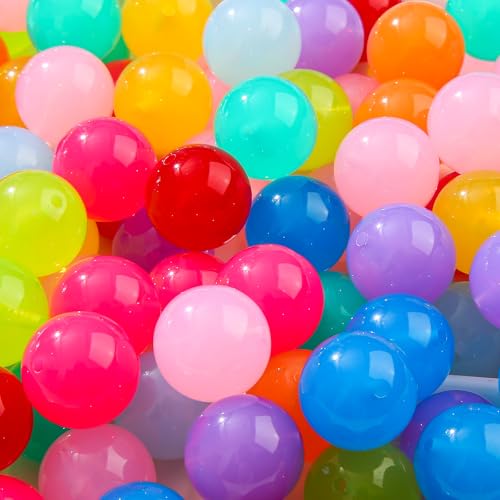 20mm Color Acrylic Beads 180pcs Chunk Bubblegum Bead Color Pen Ball Beads for Pen Bag Jewelry Making Necklace Bracelets(guodong) - color: blue&green&pink