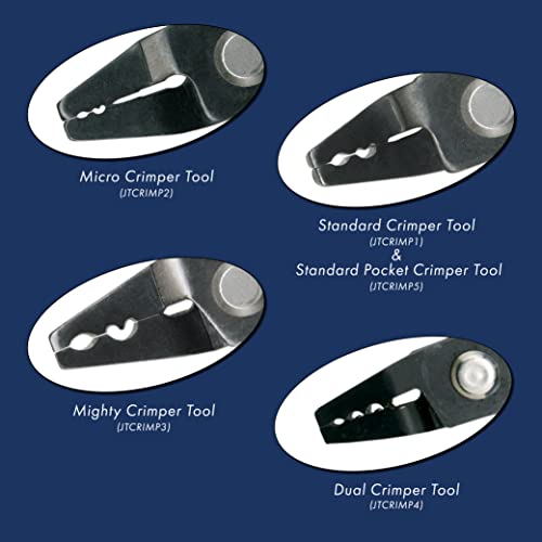 Beadalon Crimp Tool Micro - Fits Crimp Beads #0-1, Crimp Tubes #1, Dark Blue, 5.25 in / 13.3 cm - color: Dark Blue, size: Micro