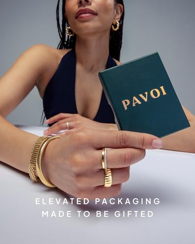 PAVOI 14K Gold Plated Hand Chains for Women - Adjustable Hand Chain Bracelet and Ring - Trendy Gold Handchain Bracelet Stack Summer Jewelry - Beads, Pearl, and Cubic Zirconia Body Jewelry - style: Climber CZ