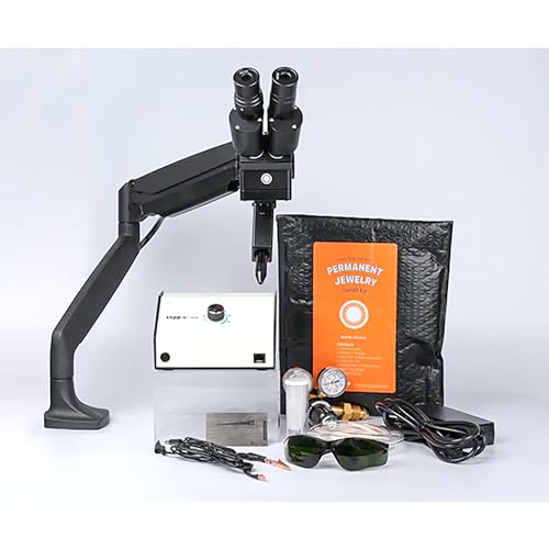 ZAPP PLUS™ Budget Permanent Jewelry Welder w/ADL with Jeweler's Basics Grounded Pliers (Orion Arm Microscope with Accessories Kit, With Grounded Hemostats, 3 Year Warranty) - style: Orion Arm Microscope with Accessories Kit
