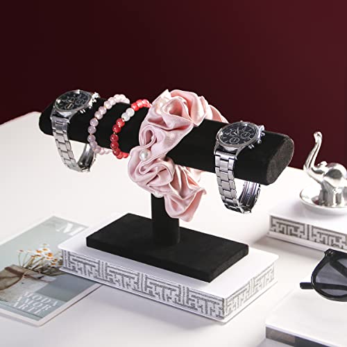Byken Watch Bracelet Holder,Jewelry Display Stand for Selling (Black)