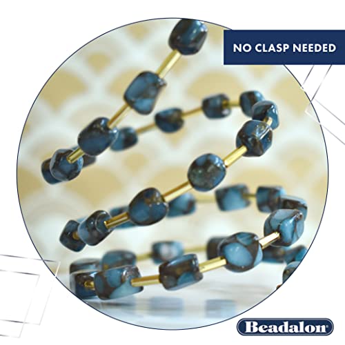Beadalon Carbon Steel Memory Wire, Round, Ring, Silver Plated, 0.5 oz, Approx. 99 coils - color: Silver Plated, size: Ring, style: Ring - 0.5 oz, approx 99 coils