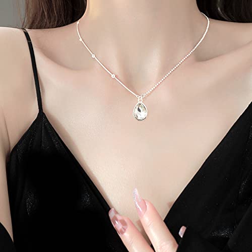 Honbay 20PCS 10x14mm Alloy Glass Crystal Waterdrops Teardrops Charms Pendant for Necklaces, Bracelets, Earrings, Jewelry Making and DIY Crafts - color: Mixed 10 Colors