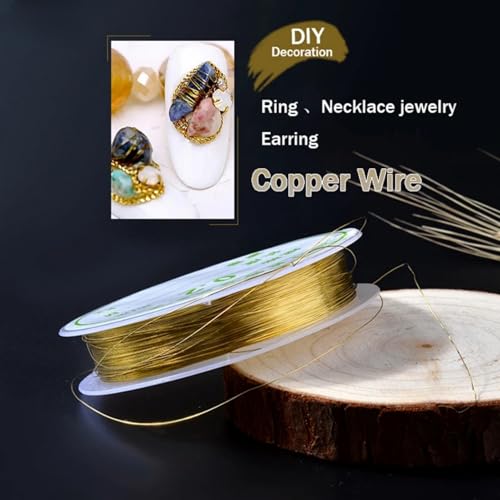 3-roll Beaded Wire for Jewelry, Craft, Bendable Curve (22 Gauge) - size: 22 Gauge