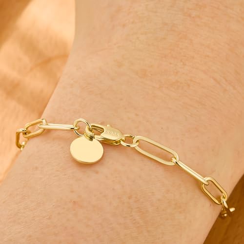 Gold Jewelry Making Lobster Claw 10mm, 23PCS Italian Rectangle Trigger Clasps with Open Jump Rings Set, Small Necklaces Bracelet Connector Gold Clasp Supplies 925 Sterling Silver Jewelry Finding Set - color: 23PcsB_Gold