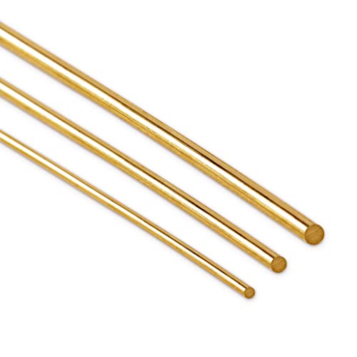 22 Gauge, 14K Solid Yellow Gold Wire Soft Round Made in USA - 1FT by CRAFT WIRE - size: 22 Gauge, style: 1 Foot