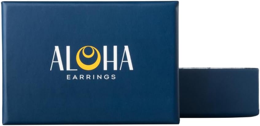 Aloha Earrings Non Pierced Silver Tone Clip On Sparkling Statement Dangling Earrings