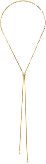 Gold Silver Necklace for Women Y Chain Adjustable Gold Long Necklaces Fashion Dainty Jewelry