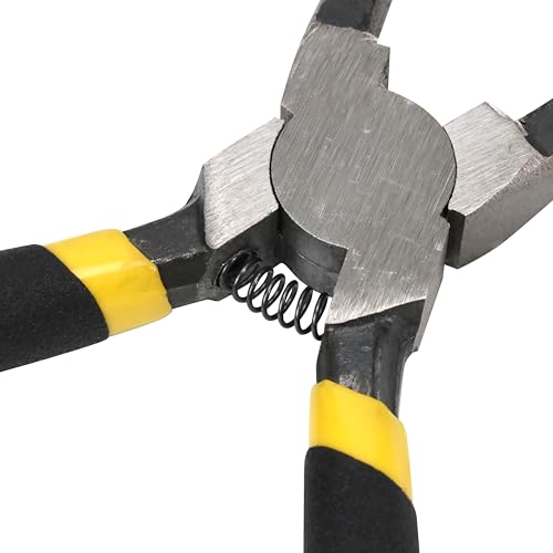 LED Pixel Plier, Insulated Gripping Pusher Clamp Tool, Specialty Plier Forceps for Perforated Word Row Hole, Piercing String, Cloth Lamp Light Bulb, Advertising Production Line Lights